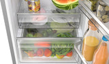 Bosch KGN367LDF- Série 4, Réfrigérateur combiné pose-libre,186 x 60 cm, Inox