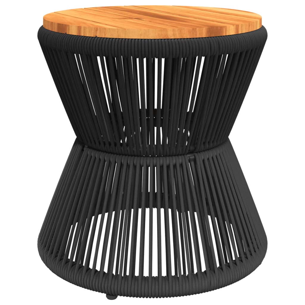 Table d’appoint en acacia noir