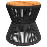 Table d’appoint en acacia noir