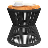 Table d’appoint en acacia noir